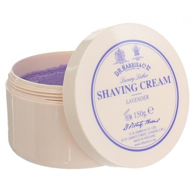 D.R. Harris Lavender Shaving Cream Bowl  Крем для бритья с лавандой