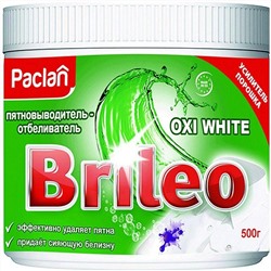 Paclan BRILEO OXI WHITE Пятновыводитель-отбеливатель для белья 500гр /7690