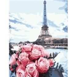 Картина по номерам 40х50 - Розы Парижа