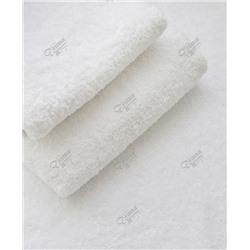 Белое полотенце для гостиниц без бордюра 450
