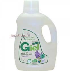 Giel Super Power Гель для стирки концентрированный для чувствительной кожи с ароматом лаванды, канистра, 3 л(8809361310665)
