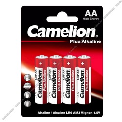 Бат. CAMELION "Alkaline Plus" LR6- 4шт.пальчик (в