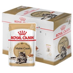 ROYAL CANIN Maine Coon корм для кошек 85г соус (28)