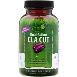 Irwin Naturals, Dual-Action CLA Cut, 60 желатиновых капсул