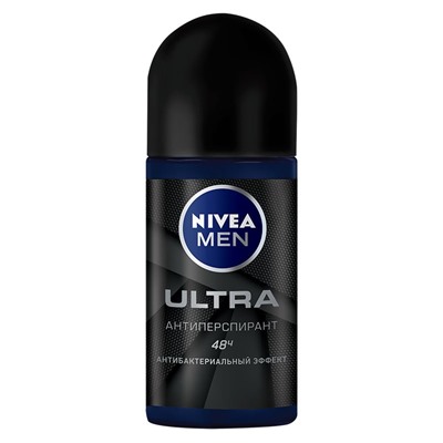 Nivea Дезодорант-шариковый мужской Ultra Антибактериальный эффект 50 мл