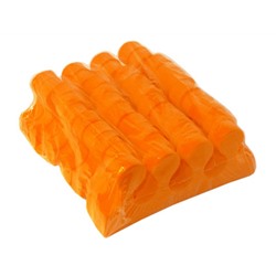 Severina. № 735 Мягкие разделители для пальцев ног одноразовые (10 шт. в упаковке) оранжевые.