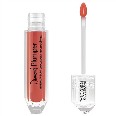 Блеск для губ, увеличивающий объем Diamond Glow Lip Plumper, тон: шампань, 5 мл