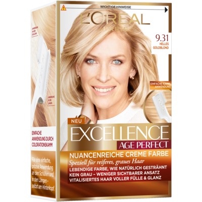 Excellence Краска для волос Age Perfect Helles Goldblond 9.31