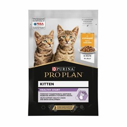 PURINA Pro Plan корм для котят Курица пауч 85г