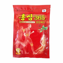 Пластырь противовоспалительный с красным женьшенем Gold Insam 365 Korean Power Ginseng
