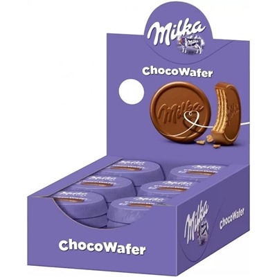 Печенье Milka Choco Wafer 30гр (упаковка 30шт)