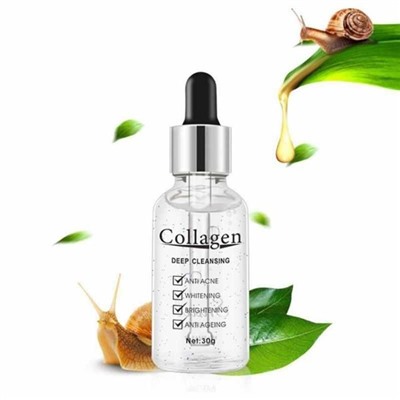 Сыворотка Snail Collagen Venhali с коллагеном, улиточной слизью 30мл