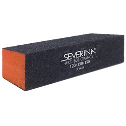 Severina. Art. В02- Orange Баф 120-150-150 grit 3 way (без упаковки)