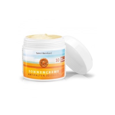 Kraueterhaus Sanct Bernhardt Sunscreen Anti Wrinkle Jojoba Oil SPF 10100 ml