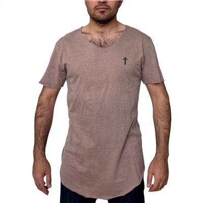 Эффектная мужская футболка KSCY в стиле гранж – стиль-протест против гламура и роскоши. Будь собой! №285