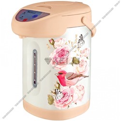 Чайник-Термос 5,0л 1100Вт "Птичка на розе" 3реж.по