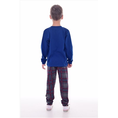 Пижама подростковая 11-039 (синий) Бык