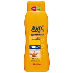 Sunozon classic Sonnenmilch Солнцезащитное молочко 400 мл