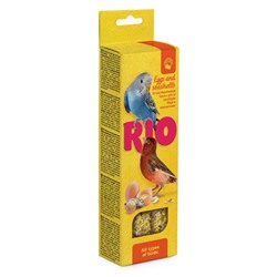 Зерновая палочка Рио для всех видов птиц с яйцом и ракушкой коробка 2шт (8) БГ1294/22170