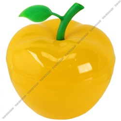 Ваза-салатник "Яблоко" 1,3л (d17см) желтый (40)