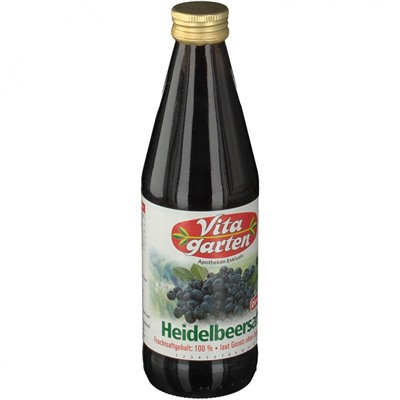 Vitagarten (Витагартен) Heidelbeersaft 330 мл