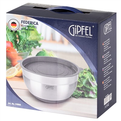 Миска Gipfel Federica 51866 20 см/2,7 л