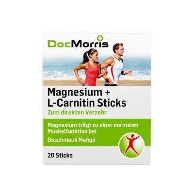 DocMorris Magnesium+L-Carnitin (20  шт.ICKS) ДокМоррис  20  шт.ICKS