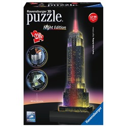 3D-пазл Ravensburger «Ночной Эмпайр Стейт Билдинг», 216 эл. 12566