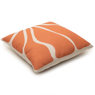 Подушка декоративная с фотопечатью 40х40 см, ткань смесовая, 'Матисс абрикос'