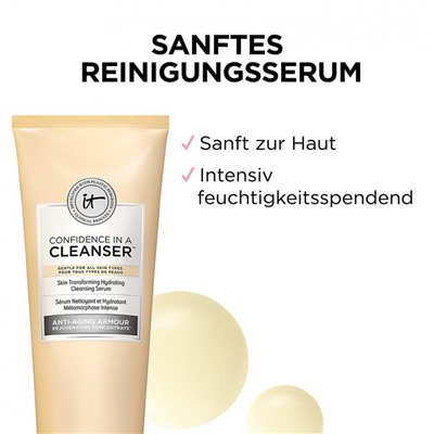 IT Cosmetics Confidence in a Cleanser Reinigungsserum  Уверенность в очищающей сыворотке Cleanser