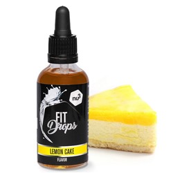 nu3 (ну3) Fit Drops Lemon-Cake 50 мл
