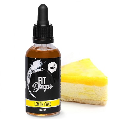 nu3 (ну3) Fit Drops Lemon-Cake 50 мл