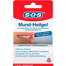 SOS Mundheil гель	, снимает боль и ускоряет заживление ран полости рта, 10 мл
