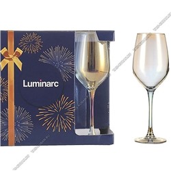Luminarc Н-р бокалов 6шт д/вина 270мл SELECT/Зол.х