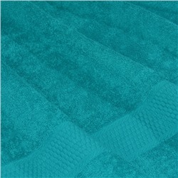 Полотенце махровое, г/к, 50х90, арт. 50-90 BS, 460 гр/м2, цвет: 504-сине-зеленый