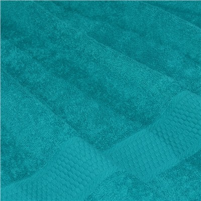 Полотенце махровое, г/к, 70х140, арт. 70-140 BS, 460 гр/м2, цвет: 504-сине-зеленый