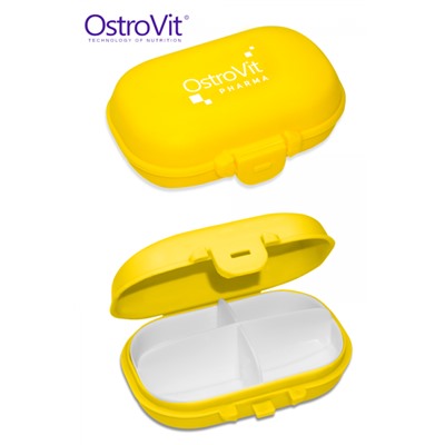 OstroVit Pharma Pill Box жёлтый