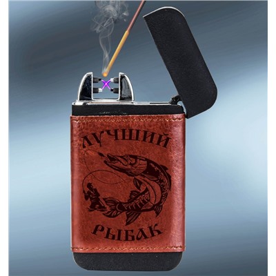 Крутая тактическая зажигалка «Лучший Рыбак» с опцией PowerBank - зарядит хоть телефон, хоть электронную сигарету №14