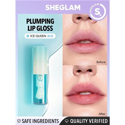 Блеск для губ Sheglam Plumping Lip Gloss-Ice Queen