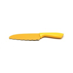 Нож универсальный Atlantis, цвет жёлтый, 16 см