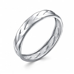 Кольцо родированное серебро 925*