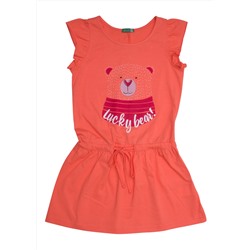 Платье детское CLE 872887п св.оранжевый