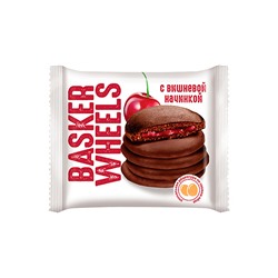 «Basker Wheels», pancake с вишнёвой начинкой, 36 г
