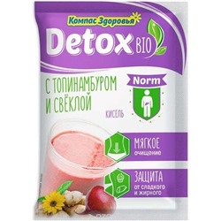 Кисель "Detox bio NORM" с топинамбуром и свеклой (Компас здоровья), 25 г