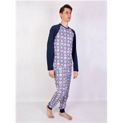 2980880 Мужская пижама: Джемпер, брюки "XOXO"