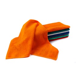 Полотенце махровое, г/к, 40х70, арт. ВТ 40-70Г, 380 гр/м2, цвет: 207-апельсиновый
