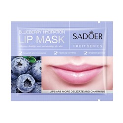 SADOER Увлажняющая и питательная  маска для губ Bluberry Moisturizing Lip Mask