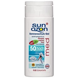 Sunozon med Медицинский Солнцезащитный крем Gel 50 мл