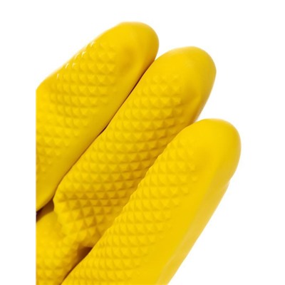 Перчатки хозяйственные латексные, прочные, пониженное скольжение (размеры  S, M, L, XL)