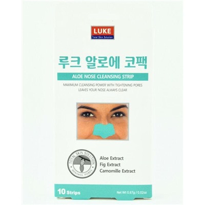 Полоски очищающие для носа LUKE Nose Cleansing Strip